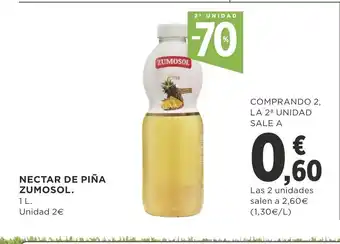 Supercor Nectar De Piña Zumosol 1L oferta