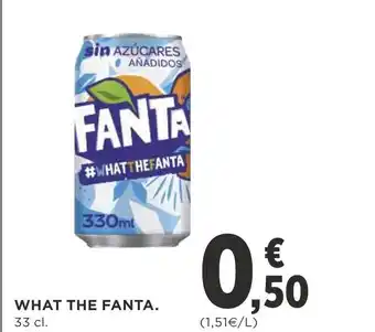 Supercor What The Fanta 33cl oferta