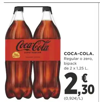 Supercor Coca Cola 2 x 1,25L oferta