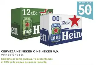 Supercor Cerveza Heineken O Heineken 0,0 oferta