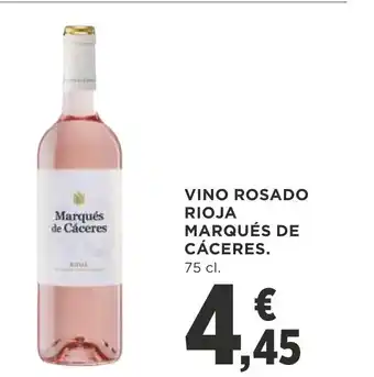Supercor Vino Rosado Rioja Marques De Cáceres 75cl oferta
