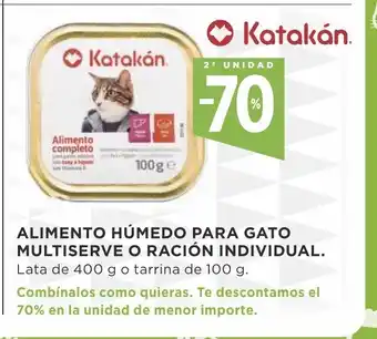 Supercor Alimento Húmedo Para Gato Multiserve O Racion Individual 100g oferta