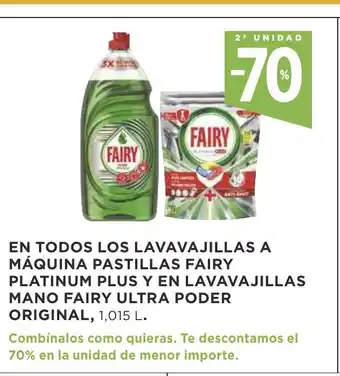 Supercor Fairy En Todos Los Lavavajillas A Máquina Pastillas Platinum Plus Y En Lavavajillas Mano Fairy Ultra Poder Original, 1,1015 L oferta