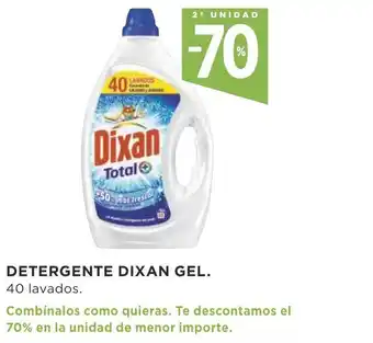 Supercor Dixan Detergent Gel. 40 lavados oferta