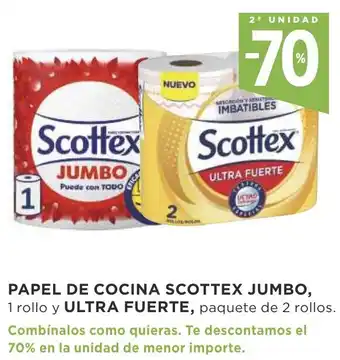 Supercor Scottex Papel De Cocina Jumbo, Ultra Fuerte oferta