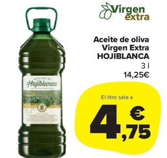Carrefour Market Hojiblanca Aceite de Oliva Virgen Extra 3 l oferta