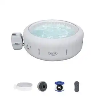 Leroy Merlin Spa de exterior hinchable bestway de 196x66x196cm con 6 plazas oferta