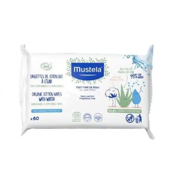 NutriTienda Toallitas al agua de algodón bio 60 uds oferta