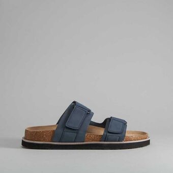 Merkal Sandalia bio moda doble velcro nyc oferta