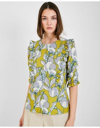 Trucco Blusa volantes oferta