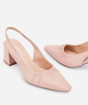 MARYPAZ Zapato de tacón destalonado oferta