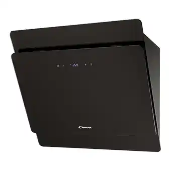 MediaMarkt Reacondicionado campana - candy cvma70n, decorativa, 4 velocidades, 611m³/h, 70cm ancho, filtro carbono, negro oferta