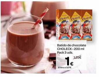 Dialprix Batido De Chocolate Choleck oferta