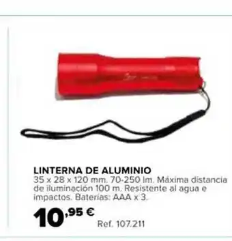 Coferdroza Linterna De Aluminio oferta