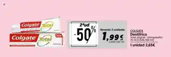 Hiper Usera Colgate Dentifrico Total Original Blanqueador oferta