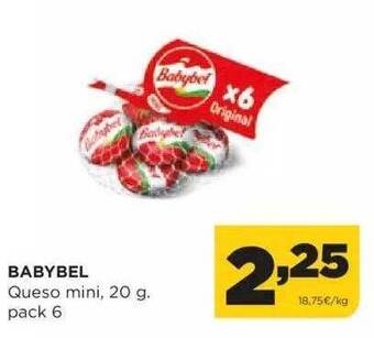 Alimerka Babybel Queso Mini oferta