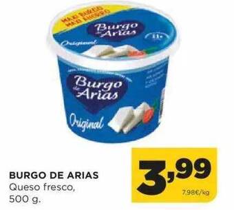 Alimerka Burgo De Arias Queso Fresco oferta