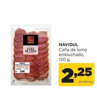 Alimerka Navidul Caña De Lomo Embuchado oferta