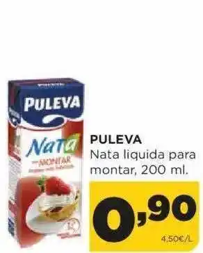 Alimerka Puleva Nata Liquida Para Montar oferta