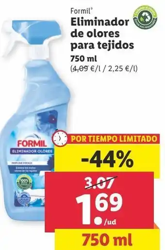 Lidl Elimina olores formil oferta