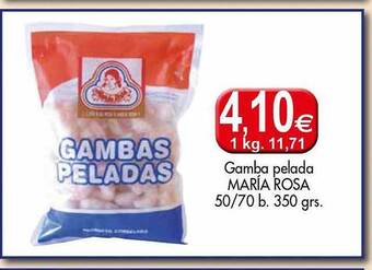Congelados Copos Gamba Pelada María Rosa oferta