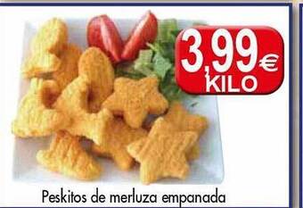 Congelados Copos Peskitos De Merluza Empanada oferta