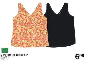 Zeeman Camiseta top para mujer Tallas 38-48 oferta