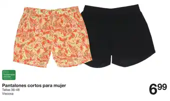 Zeeman Pantalones cortos para mujer Tallas 36-48 oferta