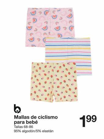 Zeeman Mallas De Ciclismo Para Bebé oferta