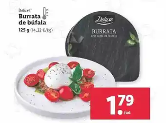 Lidl Deluxe Burrata De Búfala oferta