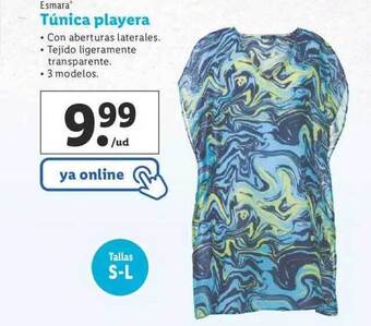 Lidl Esmara Túnica Playera oferta
