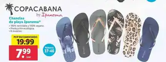 Lidl Copacabana Chanclas De Playa Ipanema oferta