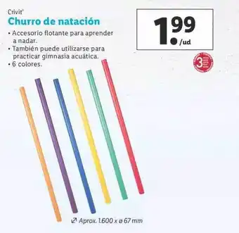 Lidl Crivit Churro De Natación oferta