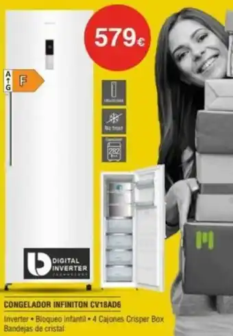 Milar Digital Inventer Congelador Infinition CV18AD6 oferta