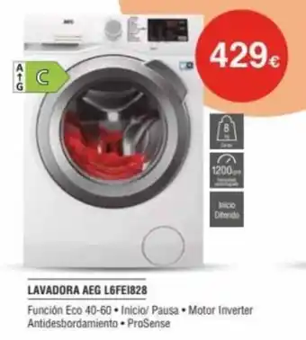 Milar AEG Lavadora L6FEI828 oferta