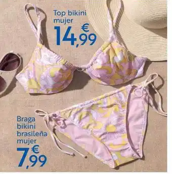 Carrefour Top Bikini Mujer Braga Bikini Brasileña Mujer oferta