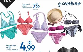 Carrefour Top Bikini Mujer Varios Modelos Braga Bikini Mujer Varios Modelos oferta