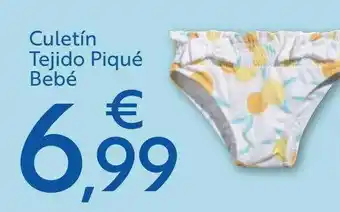 Carrefour Culetín Tejido Piqué Bébé oferta
