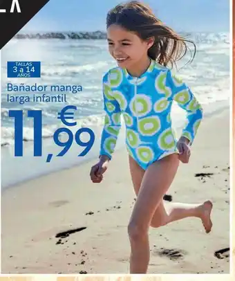 Carrefour Bañador Manga Larga Infantil oferta