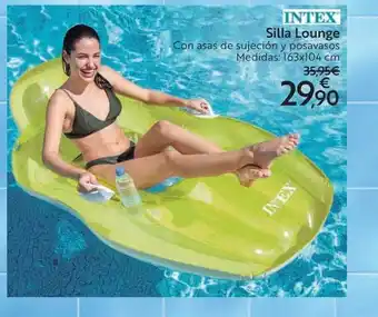 Carrefour Intex Silla Lounge oferta