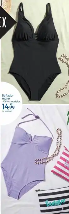 Carrefour Bañador Mujer Varios Modelos oferta