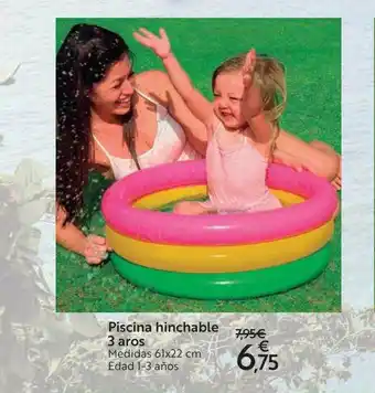 Carrefour Piscina Hinchable 3 Aros oferta