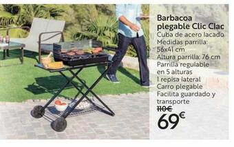 Carrefour Barbacoa Plegable Clic Clac oferta