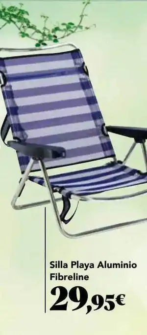 Gadis Silla Playa Aluminio Fibreline oferta