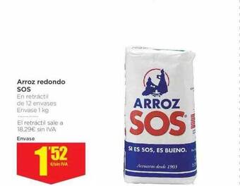 Makro Arroz Redondo Sos oferta