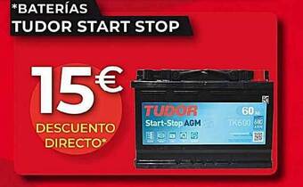 MotorTown Baterías Tudor Start Stop oferta