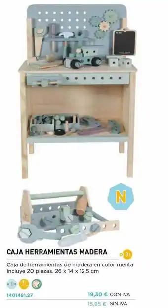 Abacus Caja Herramientas Madera oferta