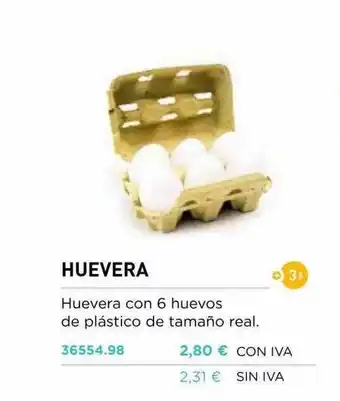 Abacus Huevera Con 6 Huevos De Plástico De Tamaño Real oferta
