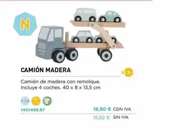 Abacus Camión Madera oferta