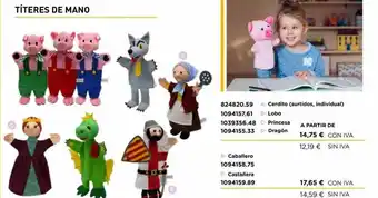 Abacus Títeres De Mano oferta